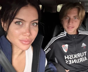 Wanda Nara y Valentino