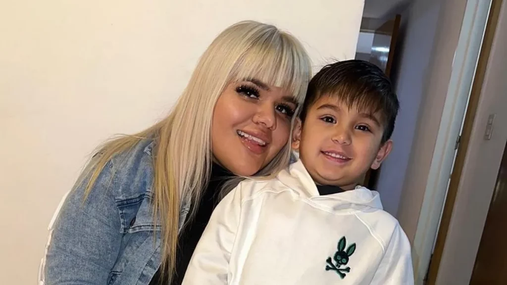 Morena Rial y Francesco.