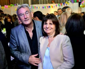 Patricia Bullrich y Guillermo Yanco.