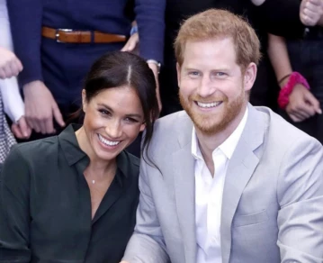 Imagen de archivo: Principe Harry y Meghan Markle