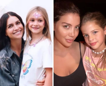 Zaira y Wanda Nara mostraron lo parecidas que son a sus hijas
