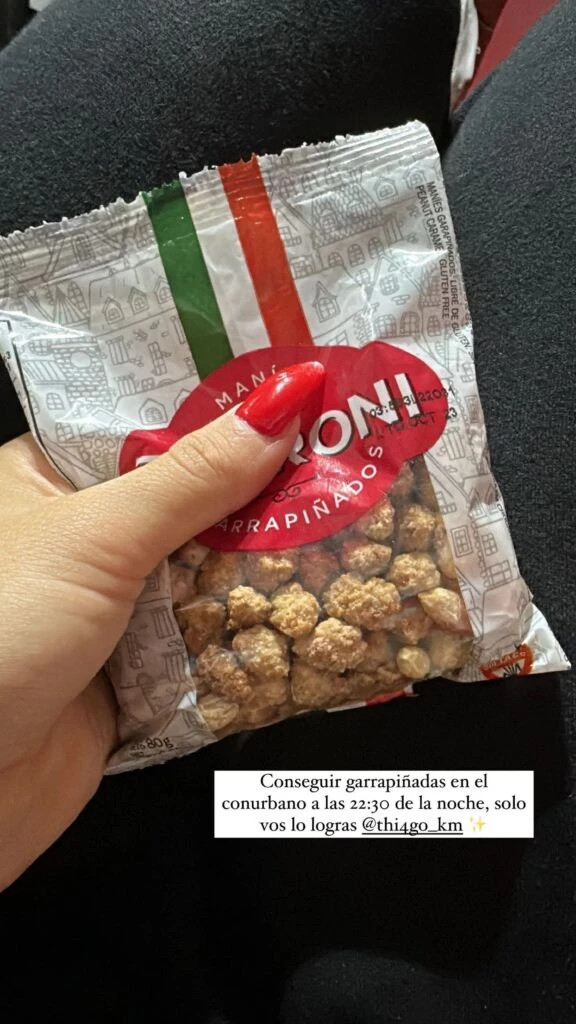 El antojo de Daniela. Foto redes sociales.