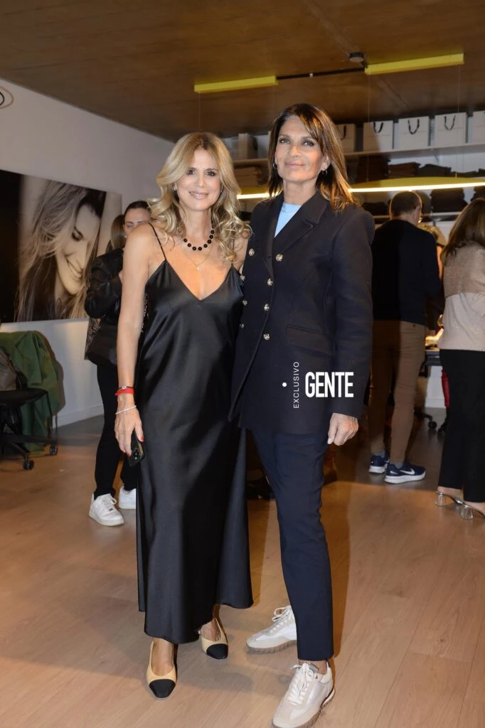 Flavia Palmiero y Teresa Calandra.