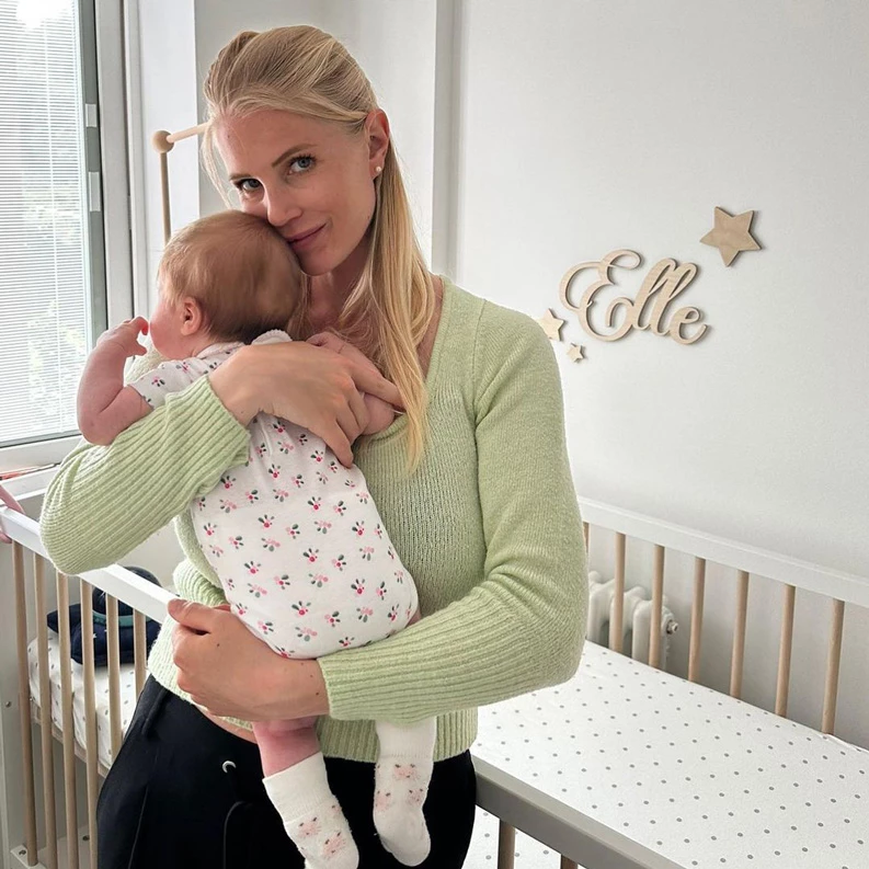 El cuarto de Elle, la hija de la pareja.