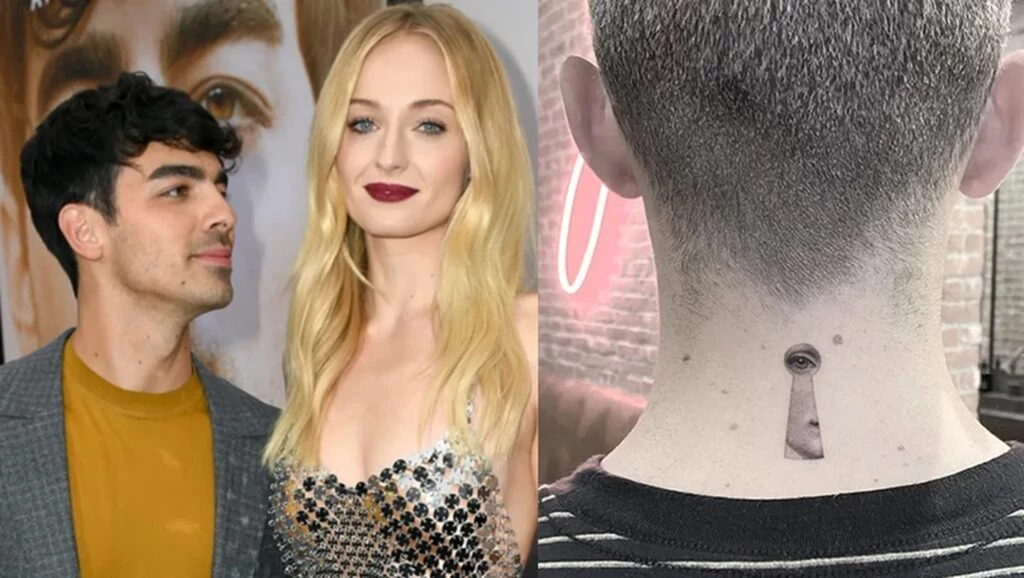 Joe Jonas se tatuó a Sophie Turner. Foto redes sociales. 