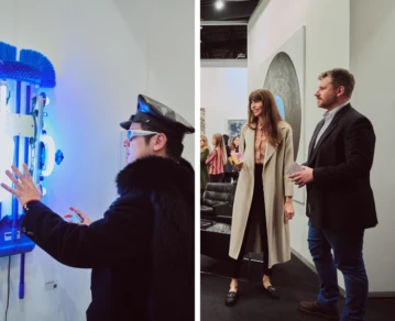 De Santiago Artemis a Dafne Cejas, todas las celebs que disfrutaron del stand de Miranda Bosch en arteBA 