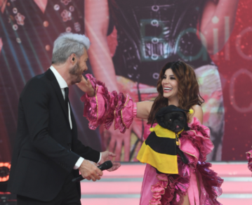 Charlotte Caniggia mostró su faceta más tierna y llevó a su perrita Bee al Bailando 2023