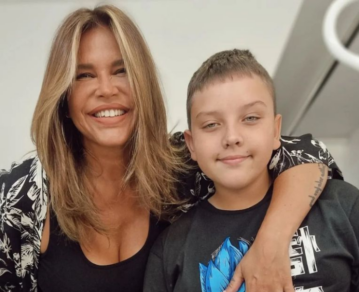 Thiago, el hijo de Nazarena Vélez, cumplió 13 años y así lo festejó