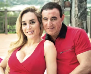 Fátima Florez y Norberto Carlos. Foto archivo.