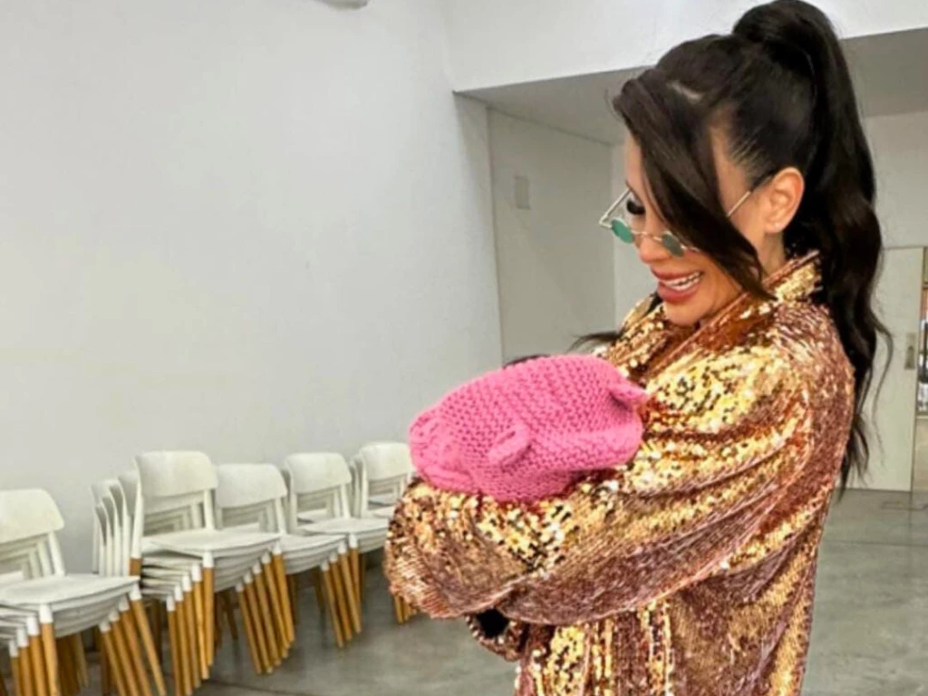 Charlotte Caniggia mostró su lado más tierno con una escena con Venezia