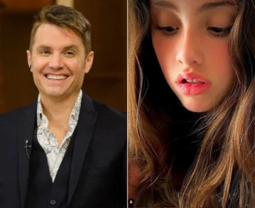 Santiago del Moro presumió con orgullo a su hija modelo