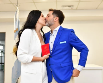 Toti Pasman se casó hoy