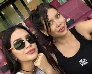 Zaira y Wanda se reencontraron en Estambul