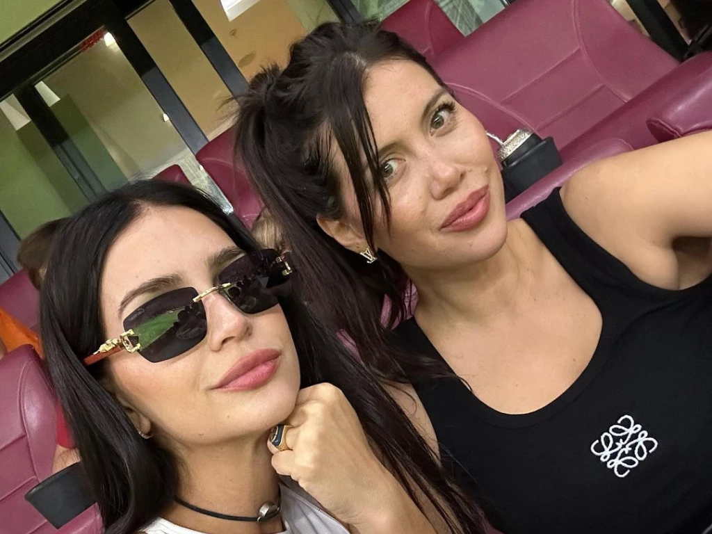 Zaira y Wanda se reencontraron en Estambul