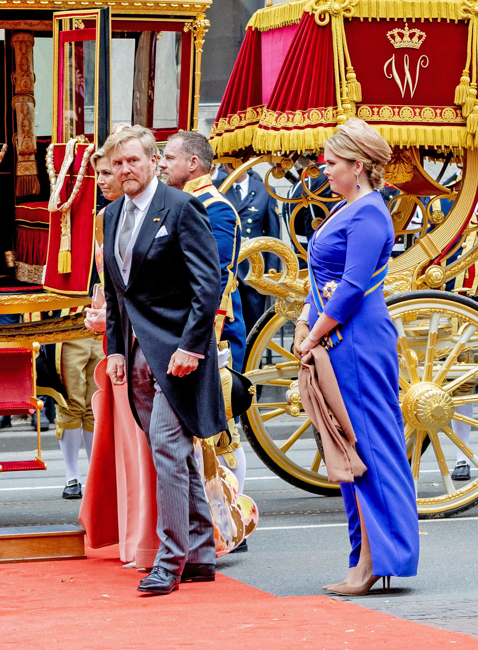 La familia real en el Prinsjesdag 2023 que se realizó en La Haya.