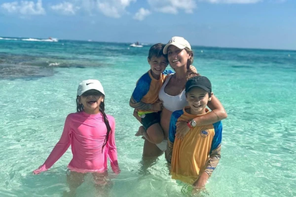Hijos de Gisela Dulko y Fernando Gago