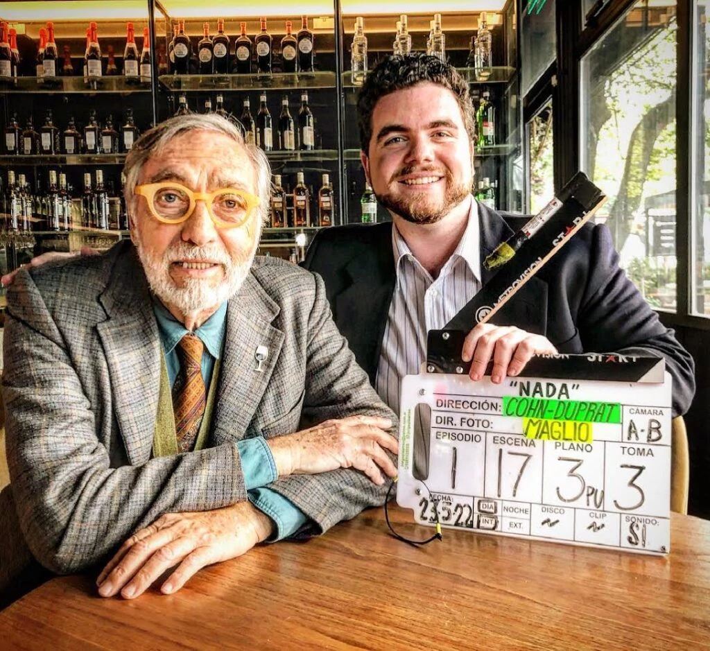 Brandoni y Gastón Cacchoriale en una escena de 'Nada'