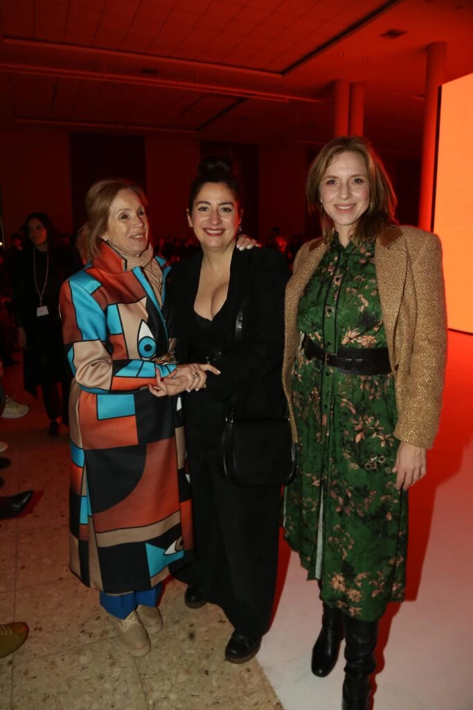 María Rosa Russo, Muriel Santa Ana y Carla Peterson.