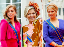 Los looks multicolor de Máxima, Amalia y Alexia en el Día del Príncipe