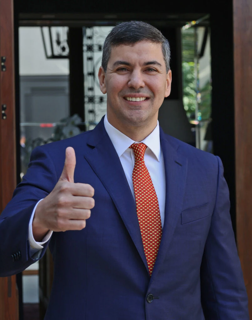 Santiago Peña, el presidente de Paraguay