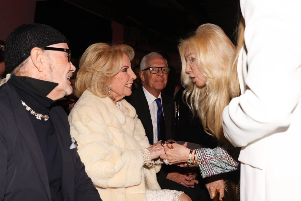 Gino bogani, Mirtha Legrand y Susana Gimñenez.