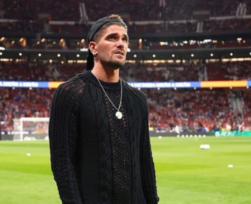 Rodrigo De Paul y su look oversize