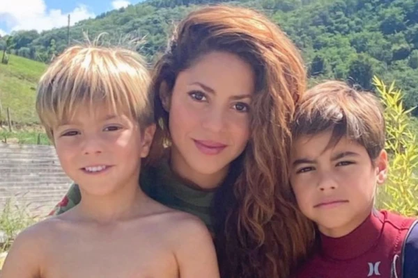 Shakira y sus hijos