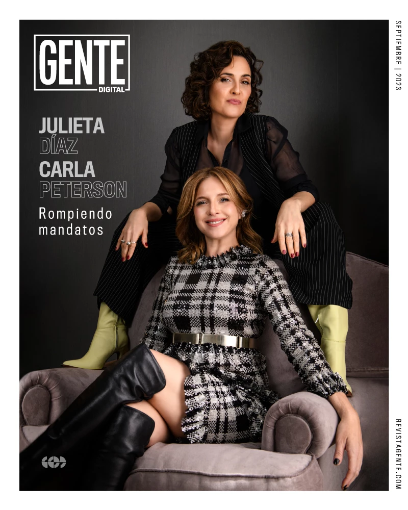 Tapa digital. Carla Peterson y Julieta Díaz, GENTE, h.otel Intercontinental, No me rompan