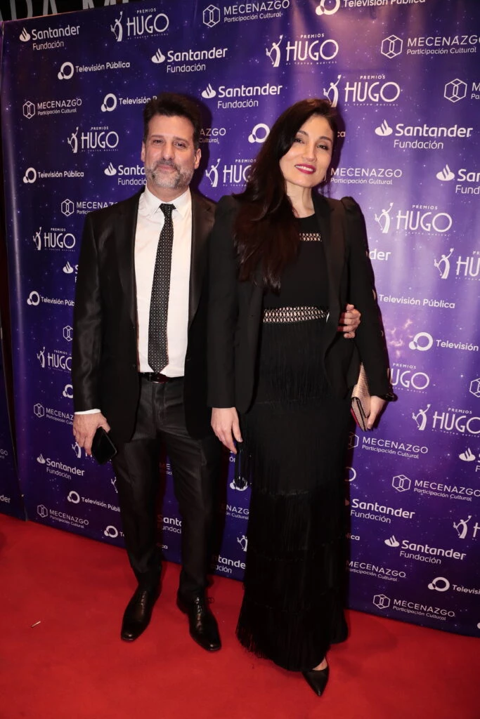 José María Listorti y Mónica González, su esposa.