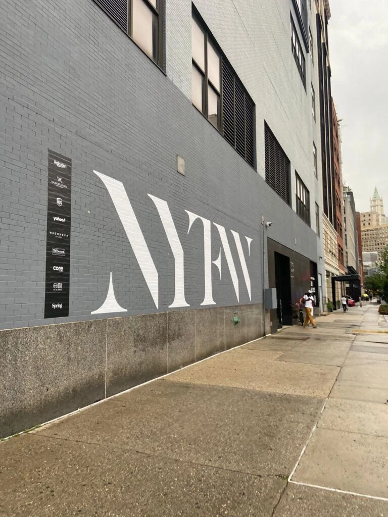 Ingreso al New York Fashion Week 2023