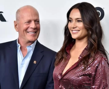 bruce willis y su esposa