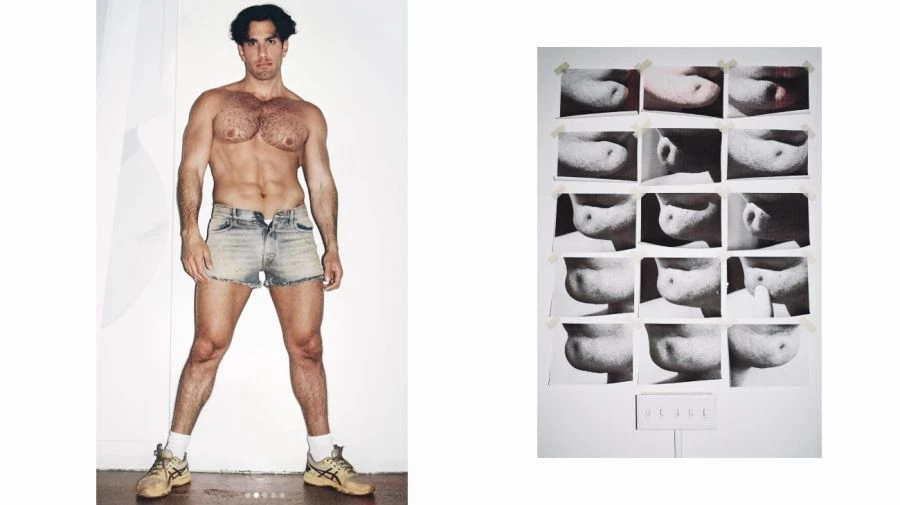 El ex de Ricky Martin incendió sus redes sociales, con unas llamativas imágenes.