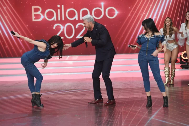 Marixa Balli estuvo en el Bailando 2023 con su doble, personificada por Fátima Flórez.