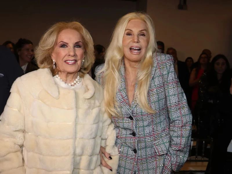 El cruce de Susana y Mirtha en el MALBA.
