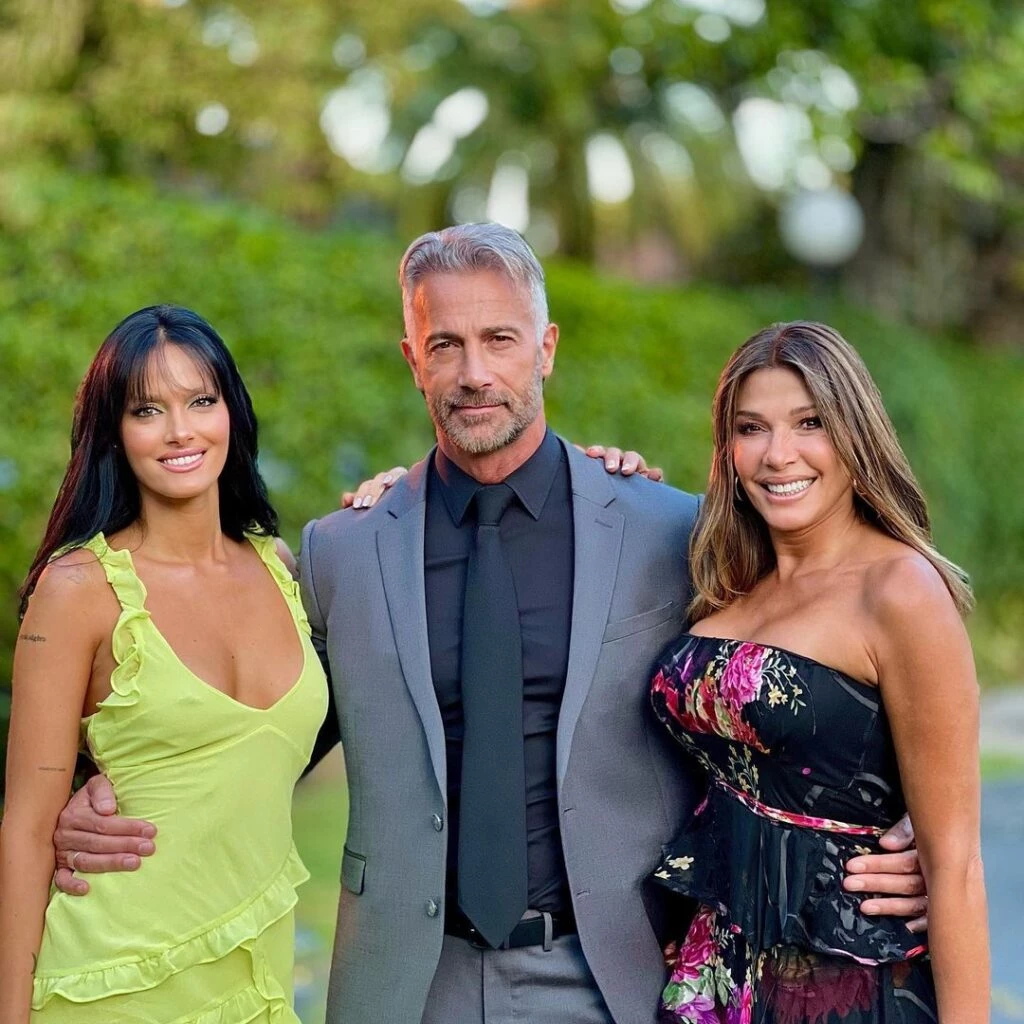 Cathy Fulop, Ova Sabatini y la mayor del clan, Oriana Sabatini. 