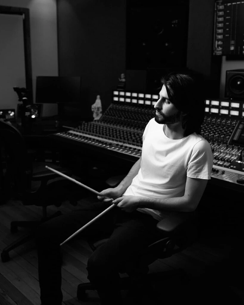 Franco Giordano protagonizó una campaña para una reocnocida firma de indumentaria. 