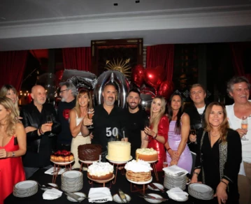 Las fotos del glamoroso y divertido festejo de cumpleaños de Charly Ronco