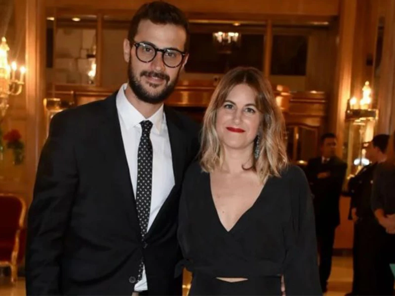Diego Leuco y Daniela Haissiner