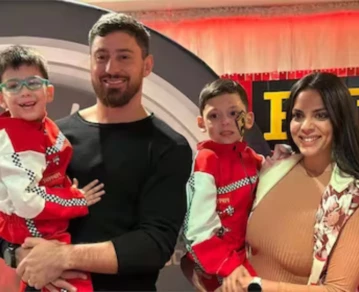 Belu Lucius se mostró angustiada con la enfermedad de su hijo Bautista