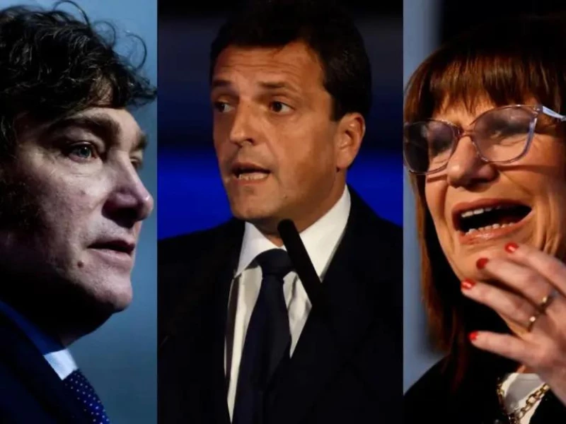 Los candidatos a presidente de la Nación Argentina. Foto archivo.