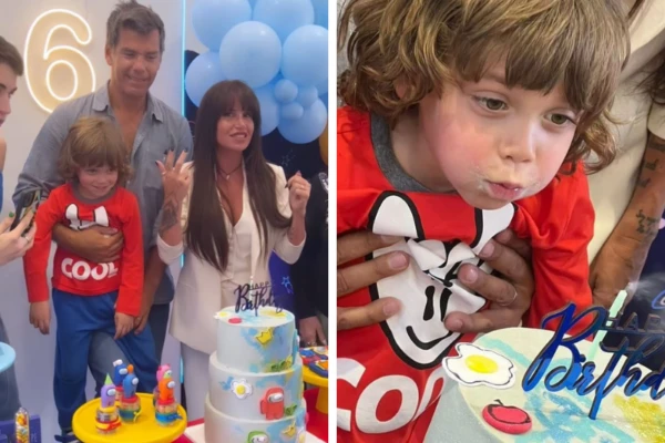 El divertidísimo cumpleaños de Felipe, el hijo menor de Florencia Peña
