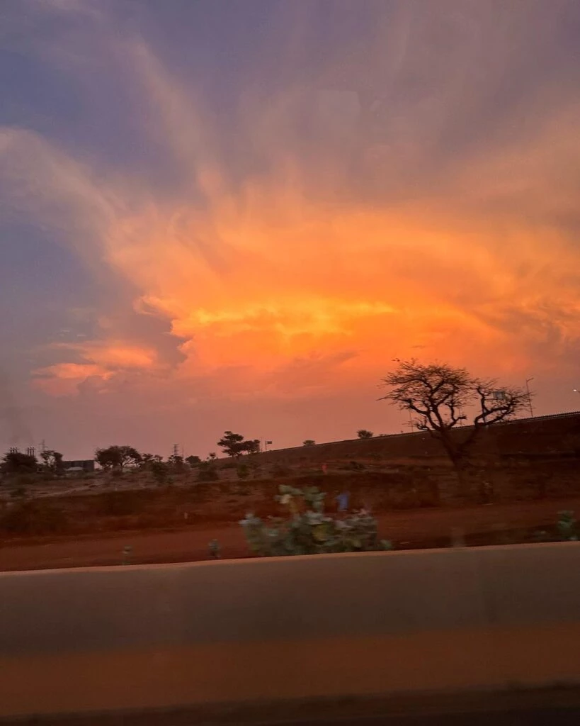 El espectacular paisaje de Senegal..