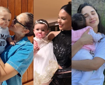 Las famosas que celebraron su primer Día de las madres