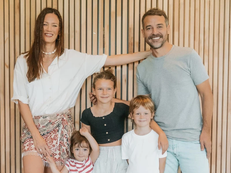 La divertida escapada de Paula Chaves y su familia a Lobos