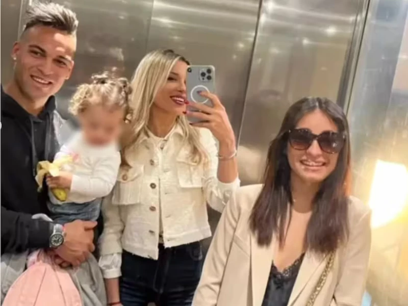 Salió a la luz una foto de Lautaro Martínez y Agustina Gandolfo junto a Milagros, la niñera fallecida