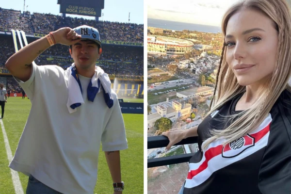 Los famosos disfrutan del superclásico
