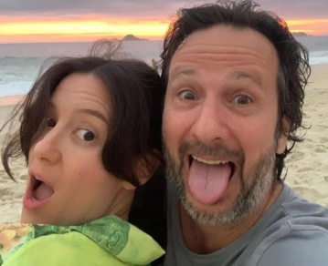 Malena Pichot y Leandro Lopatín