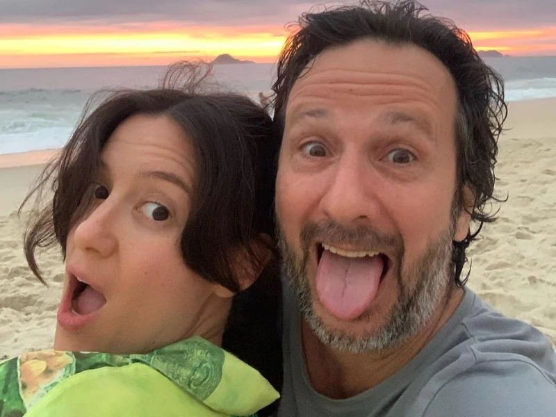 Malena Pichot y Leandro Lopatín