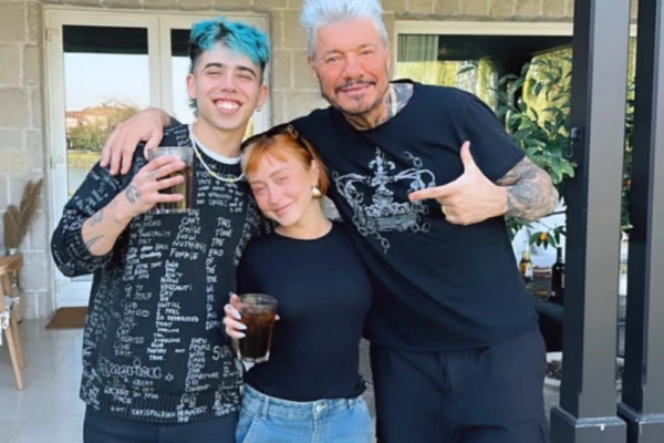 Marcelo Tinelli compartió un domingo de fiesta junto a sus nuevos amigos, Tuli Acosta y Luck Ra