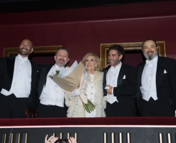 Mirtha Legrand en 'Los tres mosqueteros'